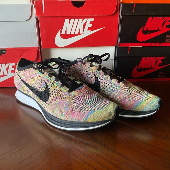 Nike Other - Nike Flyknit Racer “Multicolor” Size 14